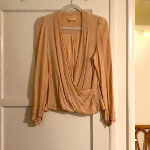 Sézane Pink Blouse